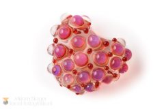 hartje 30mm transparant shocking pink dots 02 resize